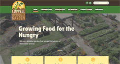 Desktop Screenshot of coppellcommunitygarden.org